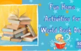 Three Fun World Book Day Activities To Do At Home (Plus FREE Printable Worksheets)